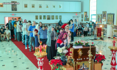 Гости Майамского собора: участники Зимнего Лагеря Сербской Православной Церкви