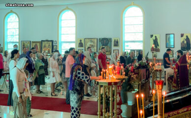 Перед началом нового учебного года в соборе святой Матроны Московской вознесли молитвы об учащихся