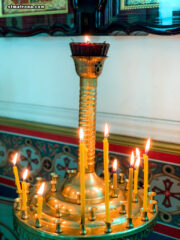 В соборе святой Матроны молитвенно отметили праздник Успения Пресвятой Богородицы