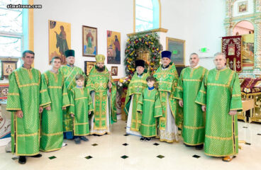 Память святой Матроны молитвенно почтили в православной церкви Майами