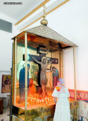 Для собора святой Матроны освящена икона преподобного Виталия