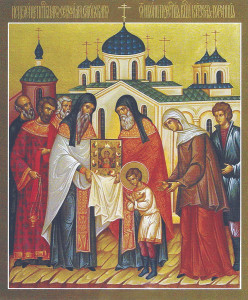 Исцеление преподобного Серафима Саровского от Курско-Коренной иконы Пресвятой Богородицы