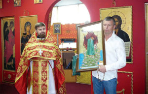 Благословение Святой горы Афон да прибудет на Храме Святой Матроны Московской!