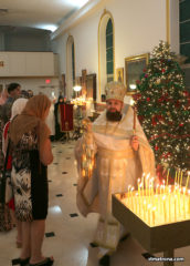 Верующие Майами молитвенно встретили Рождество Христово