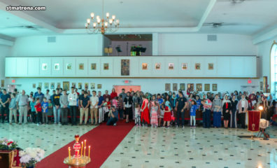 Гости Майамского собора: участники Зимнего Лагеря Сербской Православной Церкви