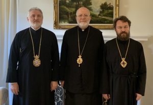 Состоялась встреча иерархов Вселенского и Московского Патриархатов 