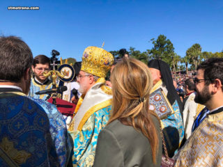 Настоятель собора принял участие в праздновании Эпифании в городе Тарпон-Спрингс