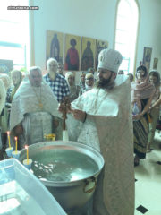 На праздник Крещения Господня в Майамском соборе совершены Литургия и великое освящение воды