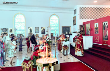Праздник апостола Андрея в соборе св. Матроны Майами