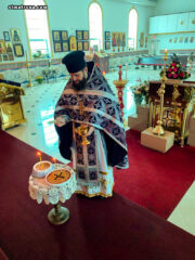 В соборе святой Матроны Московской совершены все уставные богослужения первое недели Великого поста