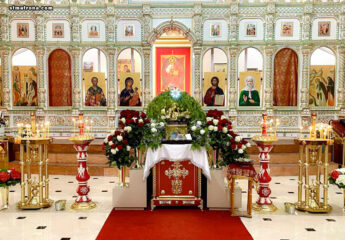На праздник Рождества Христова в Майамском соборе совершили две Божественные литургии