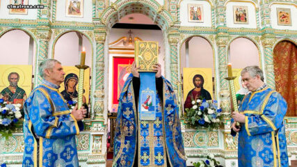 Праздник Успения Богородицы отметили в соборе святой Матроны в Майами