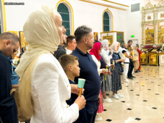 Праздник Рождества Христова отметили в соборе святой Матроны в Майами