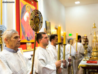 Праздник Рождества Христова отметили в соборе святой Матроны в Майами
