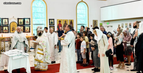 Собор святой Матроны благоукрасился новой утварью и облачениями