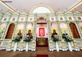 На Крещение Господне в Майамском соборе совершена Литургия архиерейским чином