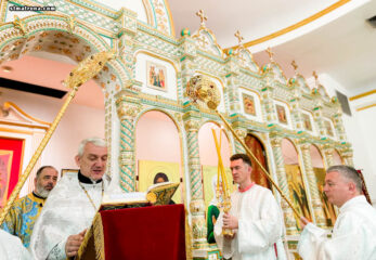 На Крещение Господне в Майамском соборе совершена Литургия архиерейским чином