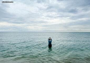 С особым торжеством состоялось освящение океана в Дания-Бич