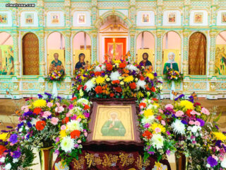 В Майамском соборе молитвенно отметили обретение мощей святой Матроны