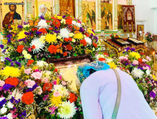 В Майамском соборе молитвенно отметили обретение мощей святой Матроны