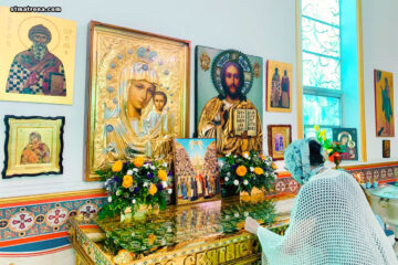 В Майамском соборе молитвенно отметили обретение мощей святой Матроны