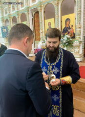 В православной церкви святой Матроны в Майами совершили Таинство Соборования
