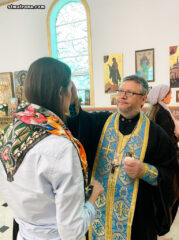 В православной церкви святой Матроны в Майами совершили Таинство Соборования
