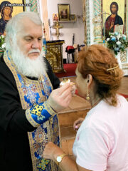 В православной церкви святой Матроны в Майами совершили Таинство Соборования