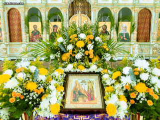 В Вербное воскресенье в православной церкви в Майами совершено праздничное богослужение