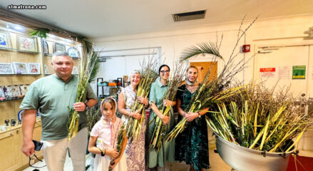 В Вербное воскресенье в православной церкви в Майами совершено праздничное богослужение