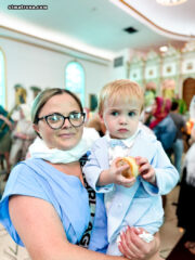 В Вербное воскресенье в православной церкви в Майами совершено праздничное богослужение