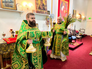 В Вербное воскресенье в православной церкви в Майами совершено праздничное богослужение