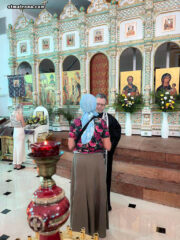 Богослужения Страстной седмицы совершили в соборе святой Матроны