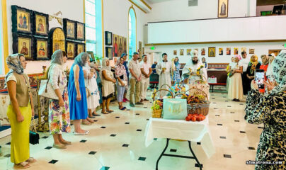 Праздник Преображения Господня молитвенно отметили в соборе святой Матроны в Майами