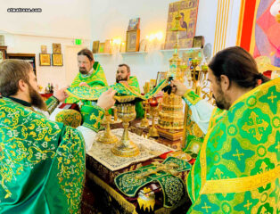 В Майамском соборе молитвенно отметили праздник небесной покровительницы - святой Матроны