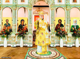 Архиепископ Елпидофор с архипастырским визитом посетил собор святой Матроны в Майами