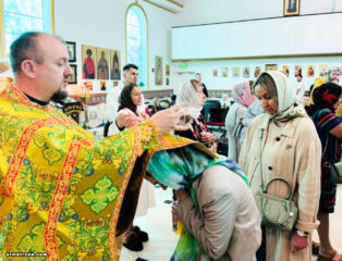 Архиепископ Елпидофор с архипастырским визитом посетил собор святой Матроны в Майами