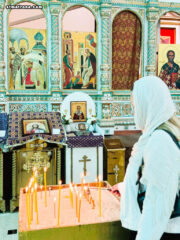 В Крестопоклонную неделю в соборе святой Матроны в Майами совершено Таинство Елеосвящения