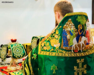 В Майамском соборе молитвенно отпраздновали Вербное воскресенье