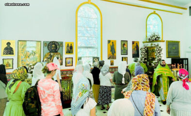 Память святой Матроны молитвенно отметили в православной церкви Майами