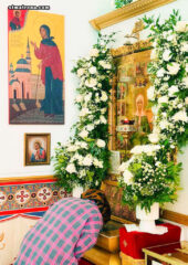 Память святой Матроны молитвенно отметили в православной церкви Майами