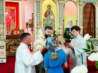 В православной церкви в Майами праздничным богослужением отметили Преображение Господне