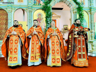 Настоятель Майамского собора архимандрит Александр молитвенно отметил день небесного покровителя