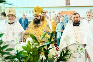 В церкви святой Матроны в Майами отметили праздник Собор Архистратига Михаила и прочих Небесных Сил бесплотных