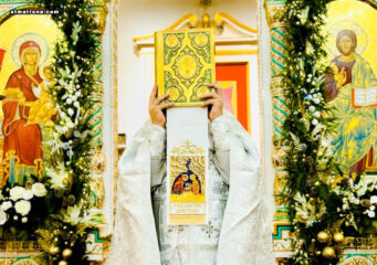 В соборе святой Матроны в Майами прославили Рождество Господа Иисуса Христа