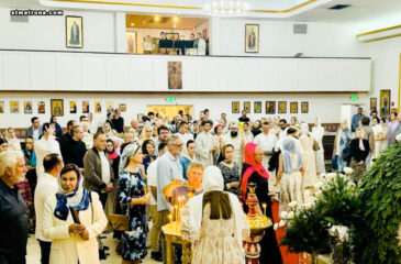 В соборе святой Матроны в Майами прославили Рождество Господа Иисуса Христа