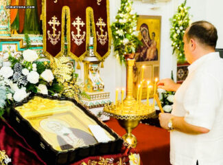 В соборе святой Матроны в Майами прославили Рождество Господа Иисуса Христа