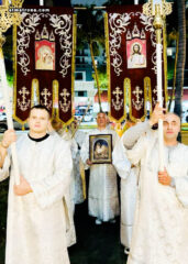 В соборе святой Матроны в Майами прославили Рождество Господа Иисуса Христа