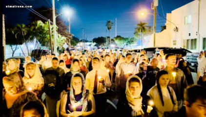 В соборе святой Матроны в Майами прославили Рождество Господа Иисуса Христа