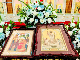 На праздник Сретения Господня в Майамском соборе совершены праздничные богослужения